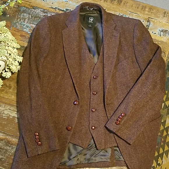 Italian wool blazer and vest set - Picture 4 of 4